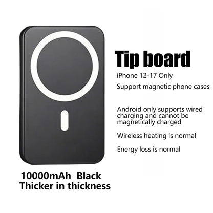 10000Mah/5000Mah Magnetic Wireless Charger Power Bank Battery Pack
