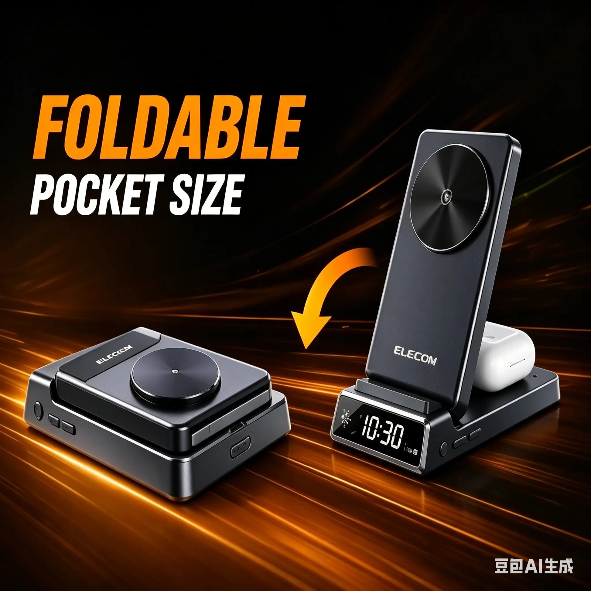 Bespoke 5-In-1 Magnetic Charging Station Supports 15W Fast Charging
