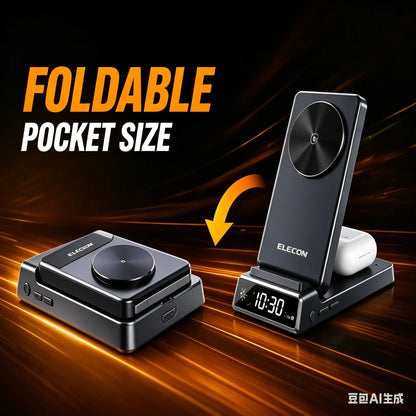 Bespoke 5-In-1 Magnetic Charging Station Supports 15W Fast Charging