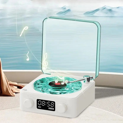 Wireless Speaker, White Noise Speaker, Multifunctional Desktop Speaker with USB Port & AUX Input, Speaker with Environment Light Adjustment Modes, Gifts