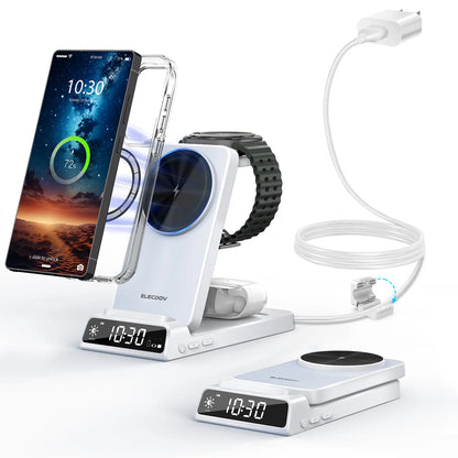 Bespoke 5-In-1 Magnetic Charging Station Supports 15W Fast Charging