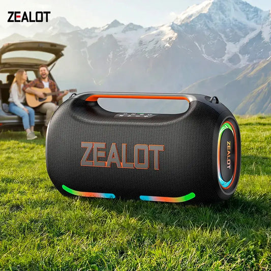 330W Maximum Power Zealots ZE41 Loud Bluetooth Speaker – 48000Mah Battery, TWS Pairing