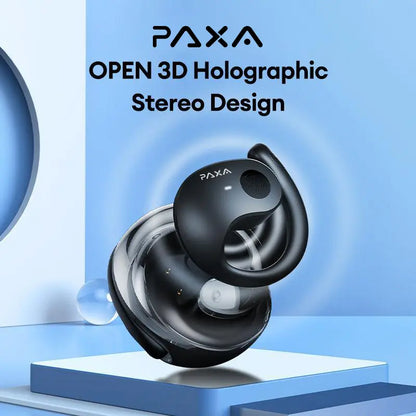 PAXA T26 Pro Wireless Earbuds - Premium Bluetooth Earbuds for Music and Phone Calls with Noise-Canceling Microphone and Sport Headset Design