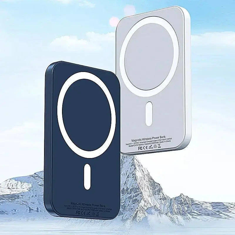 10000Mah/5000Mah Magnetic Wireless Charger Power Bank Battery Pack