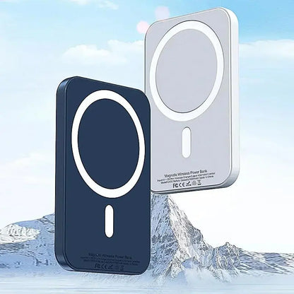 10000Mah/5000Mah Magnetic Wireless Charger Power Bank Battery Pack