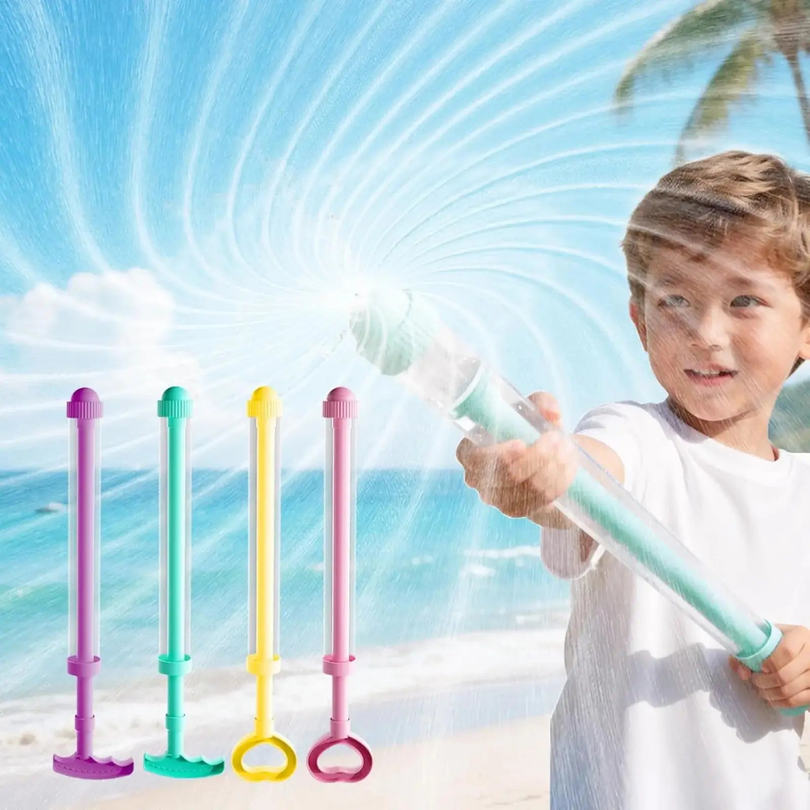 Fireworks Water Gun Toy for Summer. Random Color.