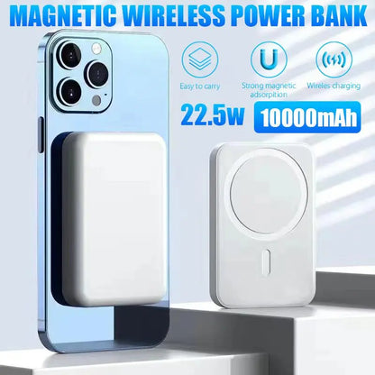 10000Mah/5000Mah Magnetic Wireless Charger Power Bank Battery Pack