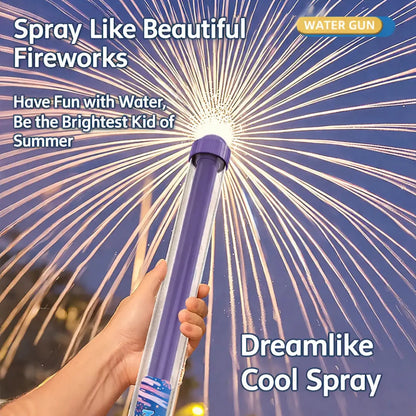 Fireworks Water Gun Toy for Summer. Random Color.