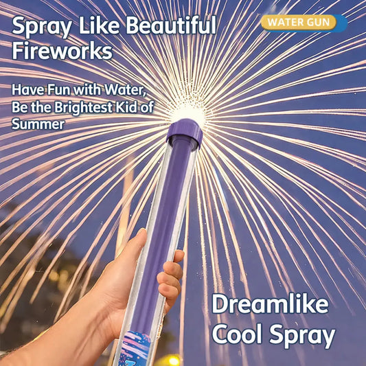 Fireworks Water Gun Toy for Summer. Random Color.