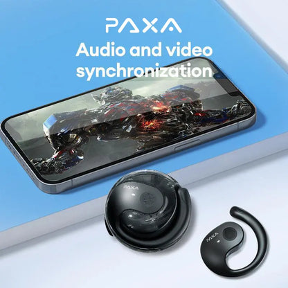 PAXA T26 Pro Wireless Earbuds - Premium Bluetooth Earbuds for Music and Phone Calls with Noise-Canceling Microphone and Sport Headset Design
