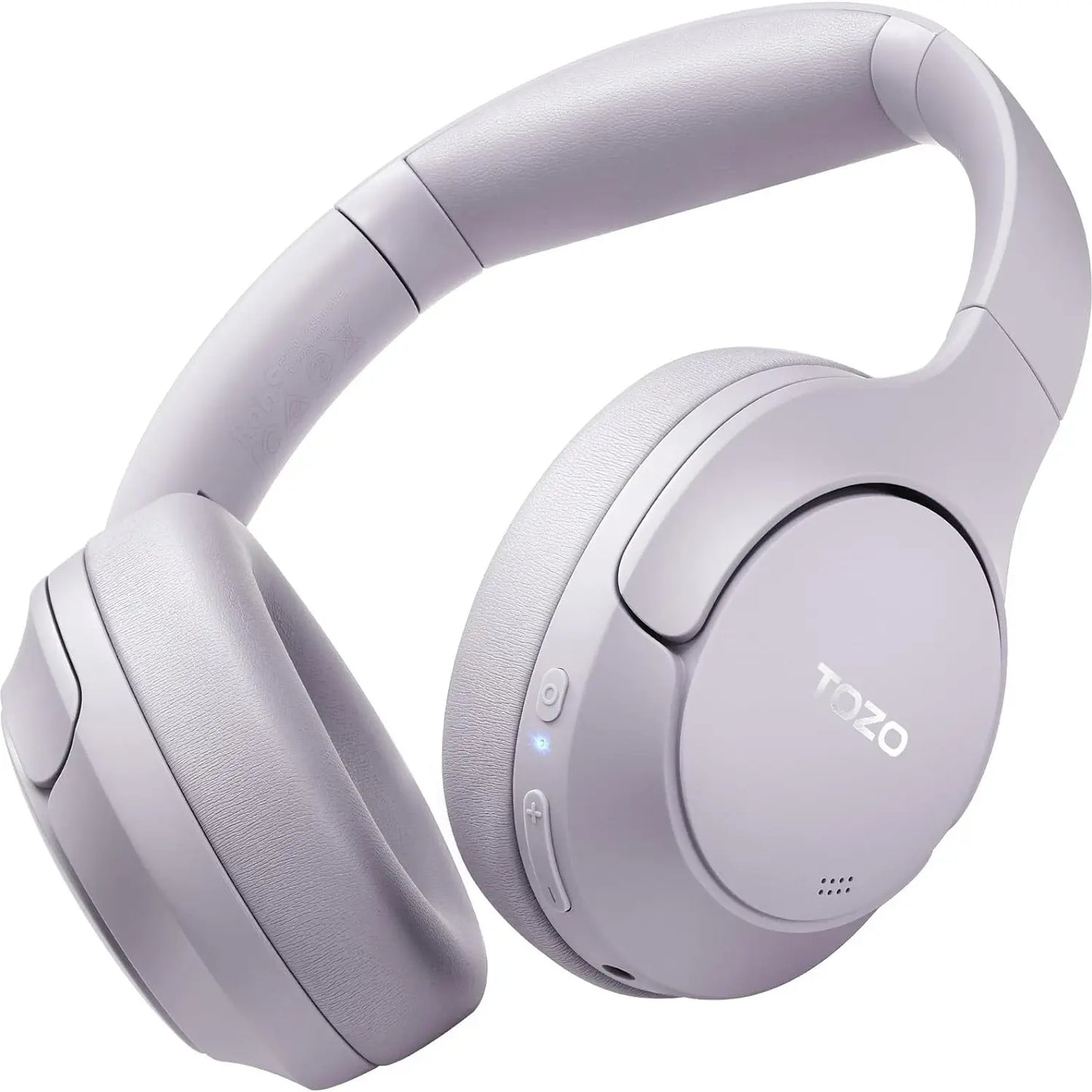 TOZO HT2 Hybrid Active Noise Cancelling Headphones, Wireless over Ear Bluetooth Headphones Electronic Audio Headset Earbud Noisecancellingheadphones Gym Traveling Mother'S Day Gift Tiktokshopcreatorpicks Black