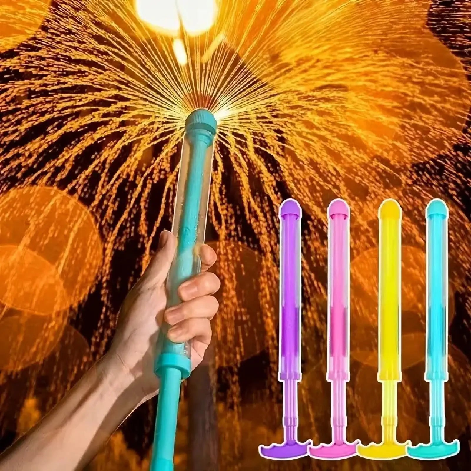 Fireworks Water Gun Toy for Summer. Random Color.