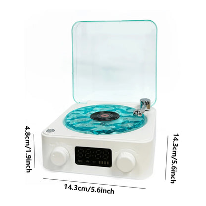 Wireless Speaker, White Noise Speaker, Multifunctional Desktop Speaker with USB Port & AUX Input, Speaker with Environment Light Adjustment Modes, Gifts