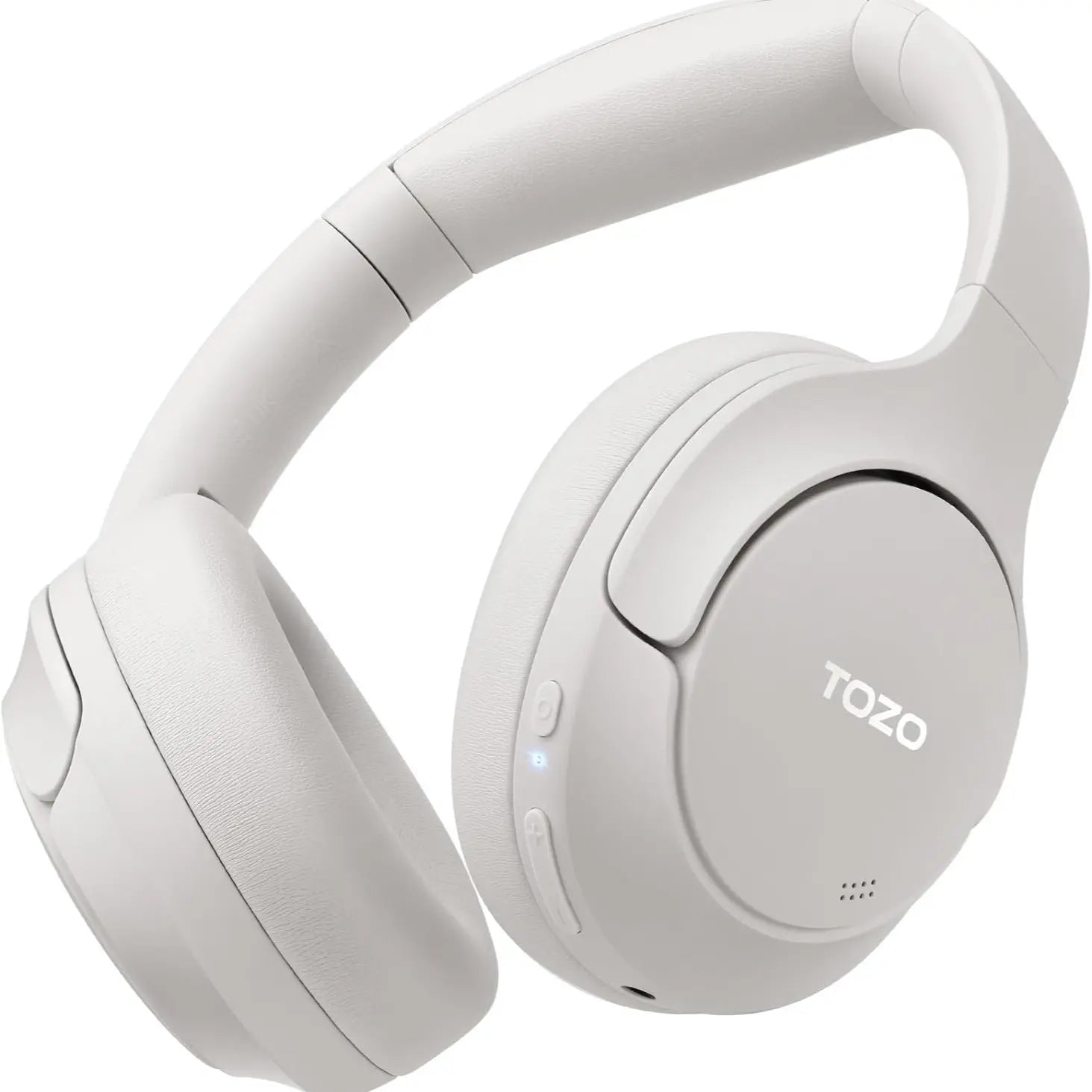 TOZO HT2 Hybrid Active Noise Cancelling Headphones, Wireless over Ear Bluetooth Headphones Electronic Audio Headset Earbud Noisecancellingheadphones Gym Traveling Mother'S Day Gift Tiktokshopcreatorpicks Black