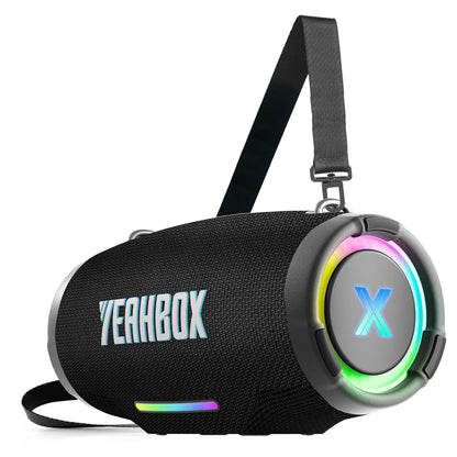 Nova Beat Bluetooth Speaker, Portable Hifi Party Speaker with Deep Bass Boost, RGB Light Show, IPX Protection, Long Playtime, TWS Stereo Pairing, for Home & Outdoor Summervibes,