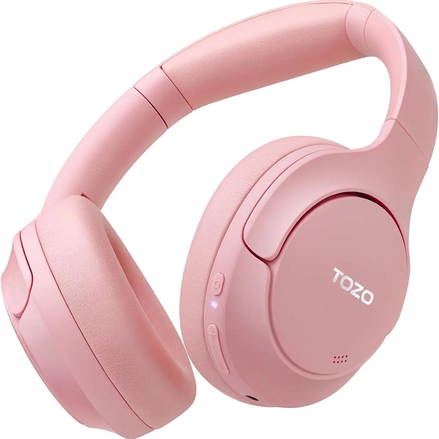 TOZO HT2 Hybrid Active Noise Cancelling Headphones, Wireless over Ear Bluetooth Headphones Electronic Audio Headset Earbud Noisecancellingheadphones Gym Traveling Mother'S Day Gift Tiktokshopcreatorpicks Black
