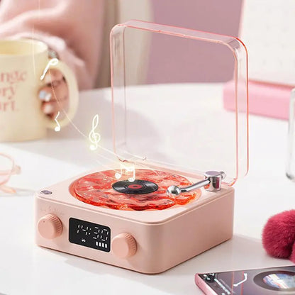 Wireless Speaker, White Noise Speaker, Multifunctional Desktop Speaker with USB Port & AUX Input, Speaker with Environment Light Adjustment Modes, Gifts