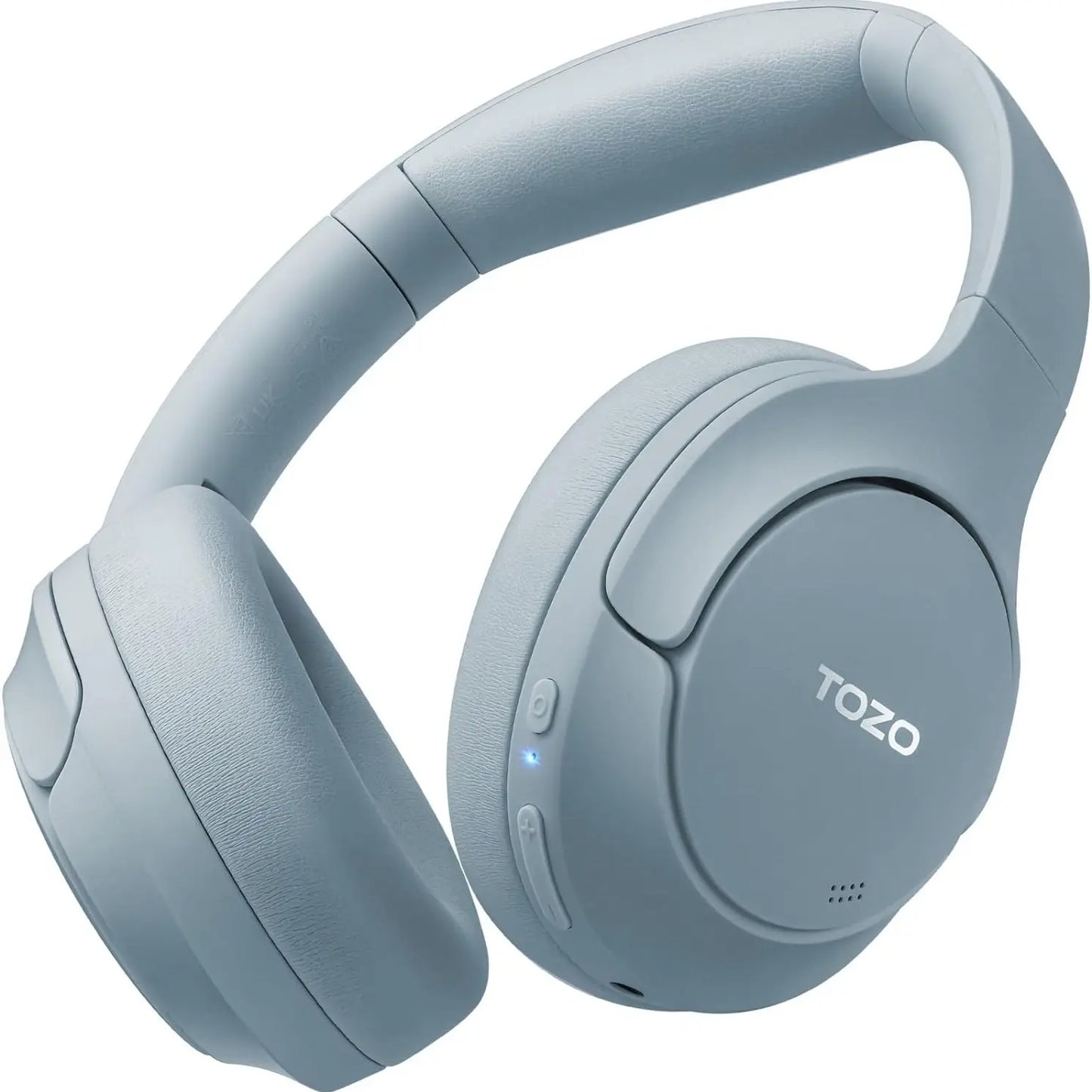 TOZO HT2 Hybrid Active Noise Cancelling Headphones, Wireless over Ear Bluetooth Headphones Electronic Audio Headset Earbud Noisecancellingheadphones Gym Traveling Mother'S Day Gift Tiktokshopcreatorpicks Black