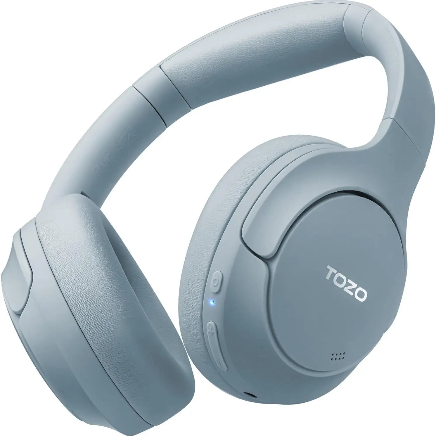 TOZO HT2 Hybrid Active Noise Cancelling Headphones, Wireless over Ear Bluetooth Headphones Electronic Audio Headset Earbud Noisecancellingheadphones Gym Traveling Mother'S Day Gift Tiktokshopcreatorpicks Black