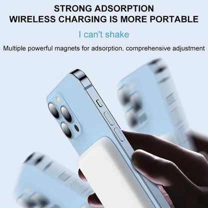10000Mah/5000Mah Magnetic Wireless Charger Power Bank Battery Pack