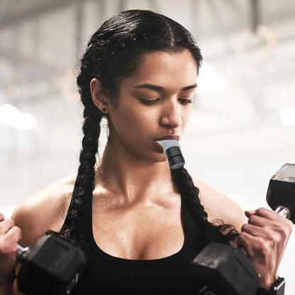 Adjustable Resistance Breathing Trainer for Enhanced Lung Capacity and Fitness Training