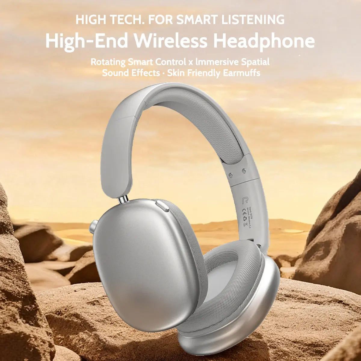 Wireless Over-Ear Headphone,Bluetooth-Compatible Headset for Sports,Gaming Outdoorfun